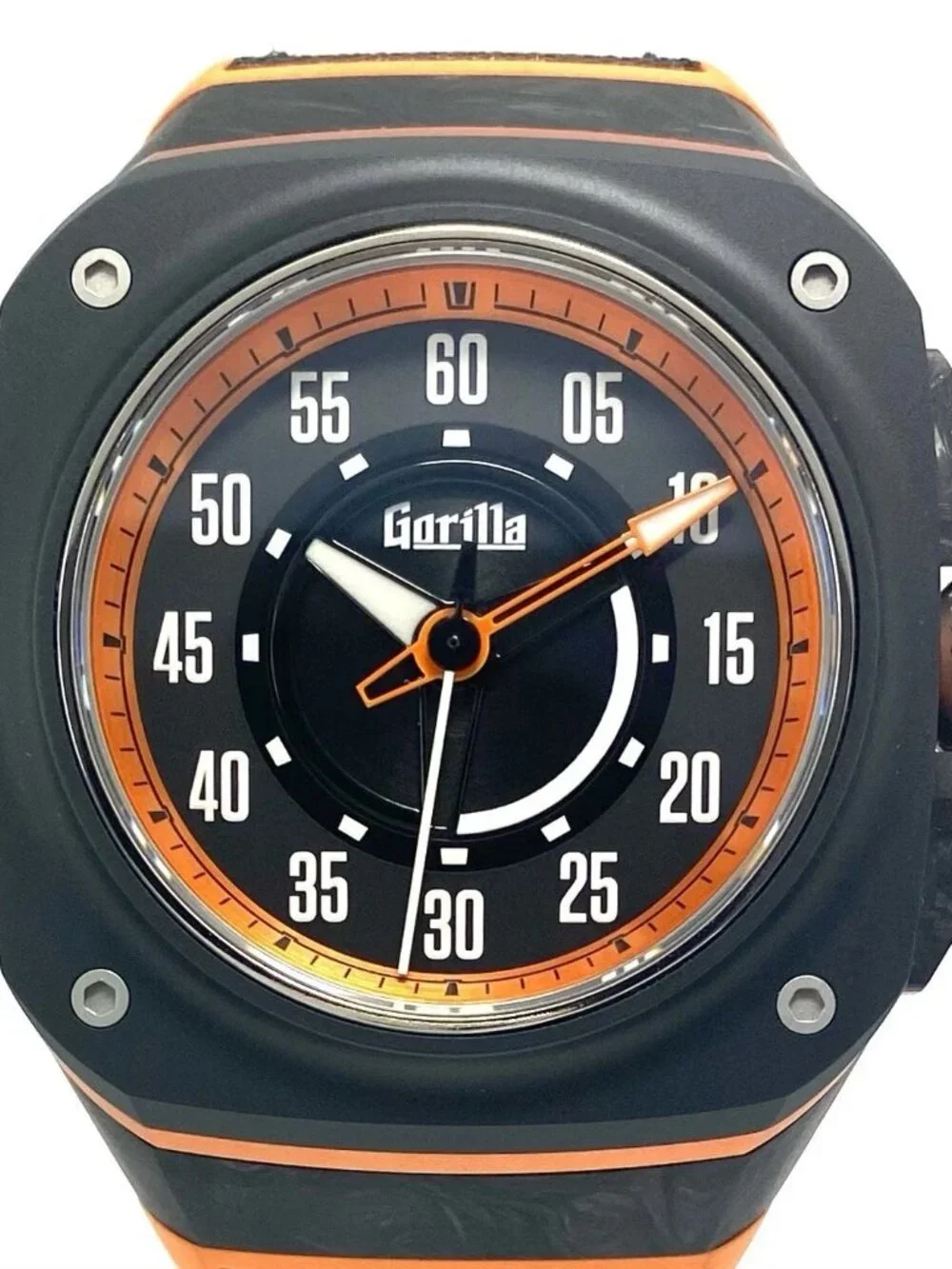 Gorilla Fastback Hugger Orange FBY09.1 black Dial Automatic Men's Watch_966146